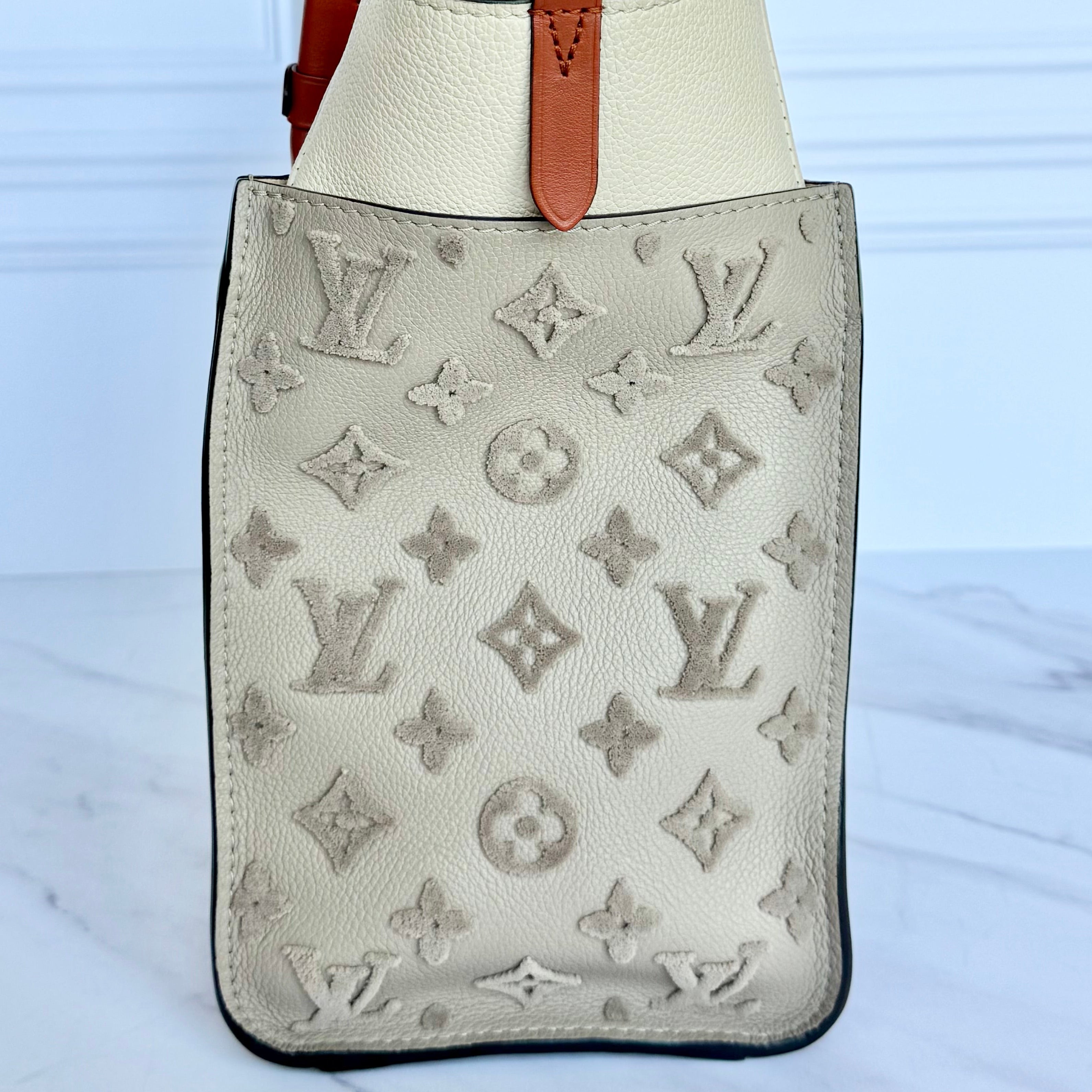 LOUIS VUITTON ON MY SIDE MM TOTE BAG