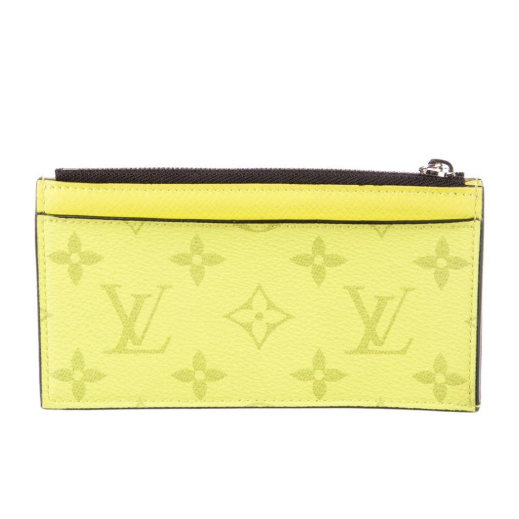 Tarjetero amarillo Louis Vuitton