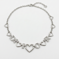 Collar Dior con corazones