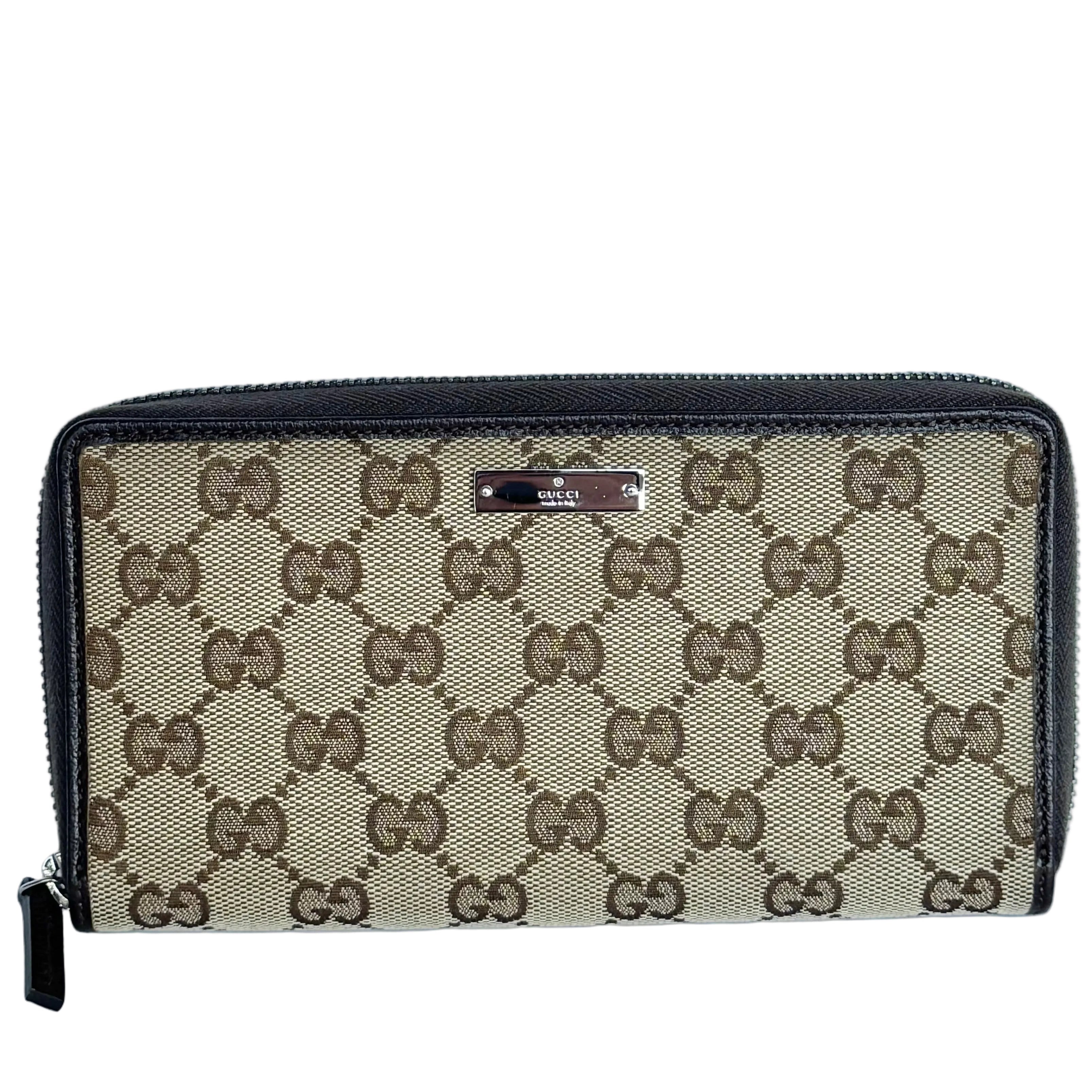 Gucci GG Canvas Continental Wallet