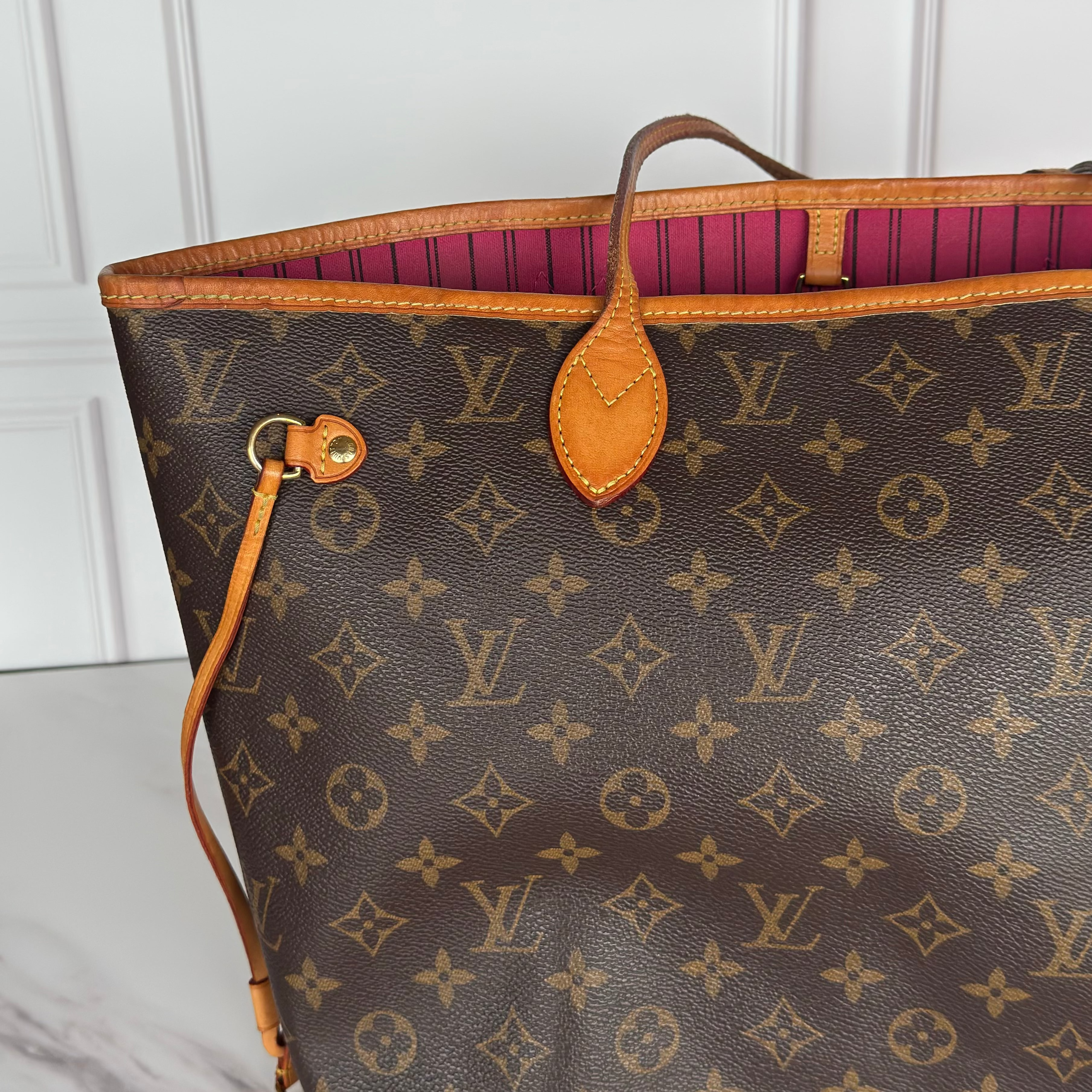 Neverfull interior rosa Louis Vuitton