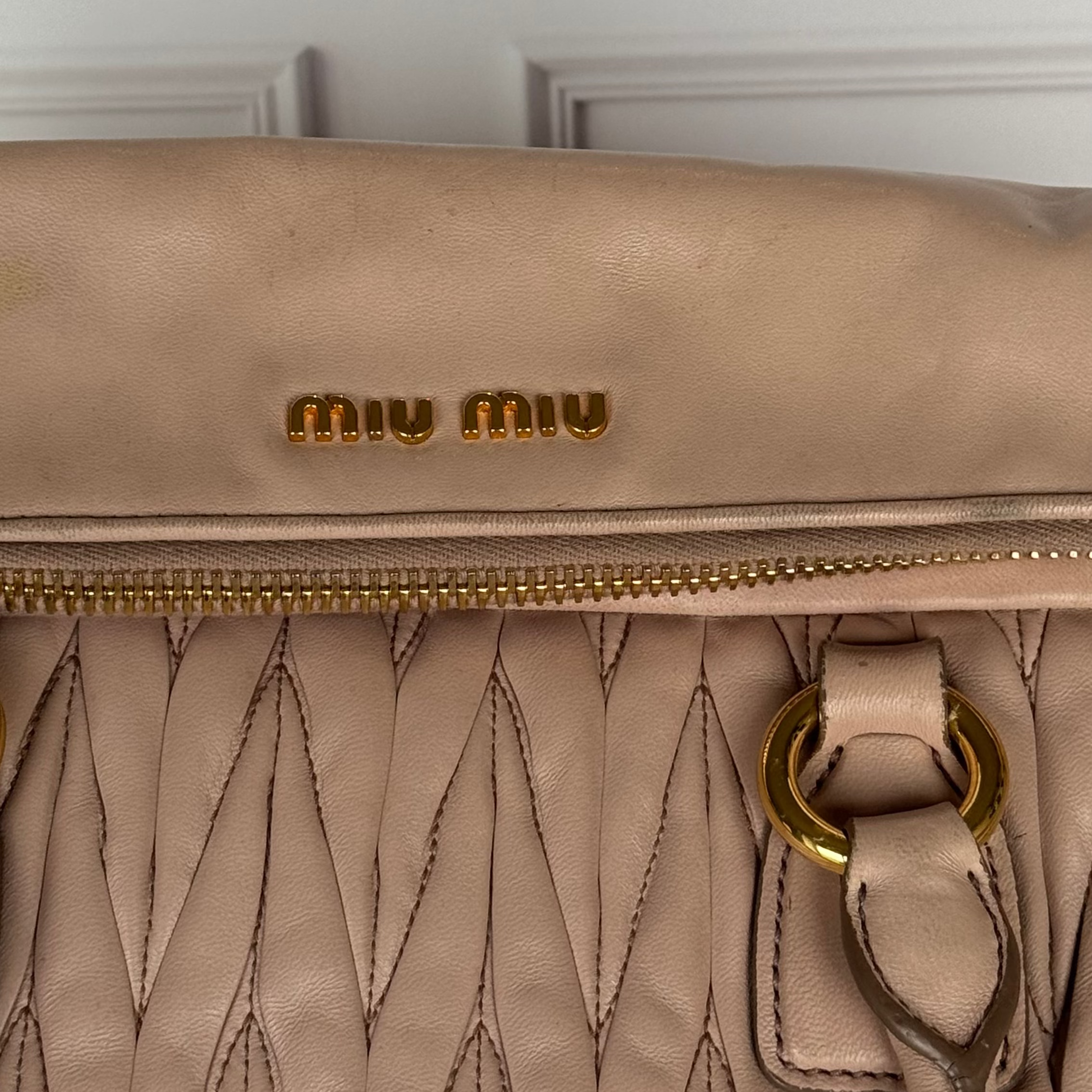 Bolsa Miu Miu rosa