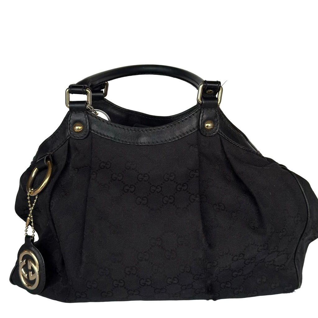 Gucci denim negra