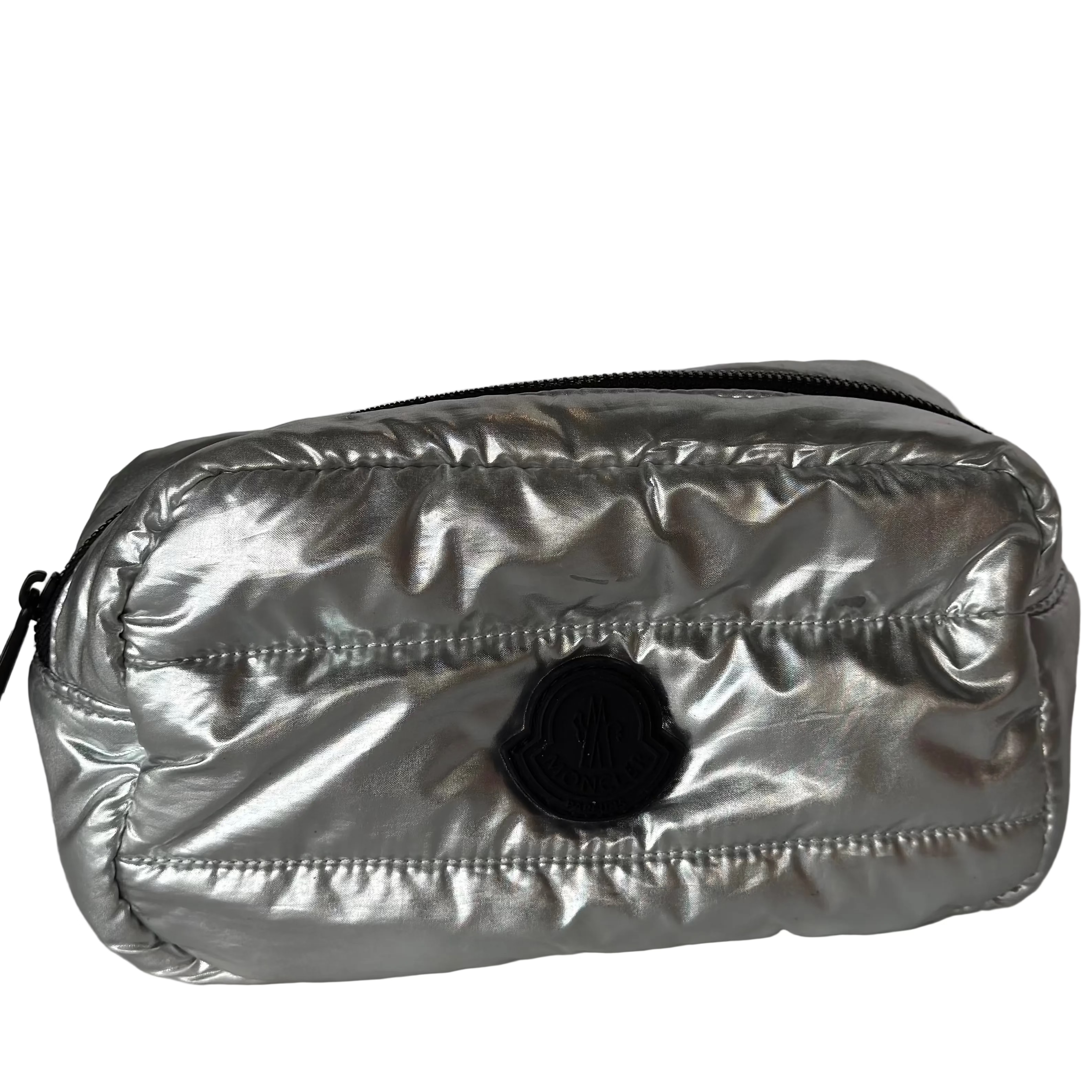Neceser Moncler plateado