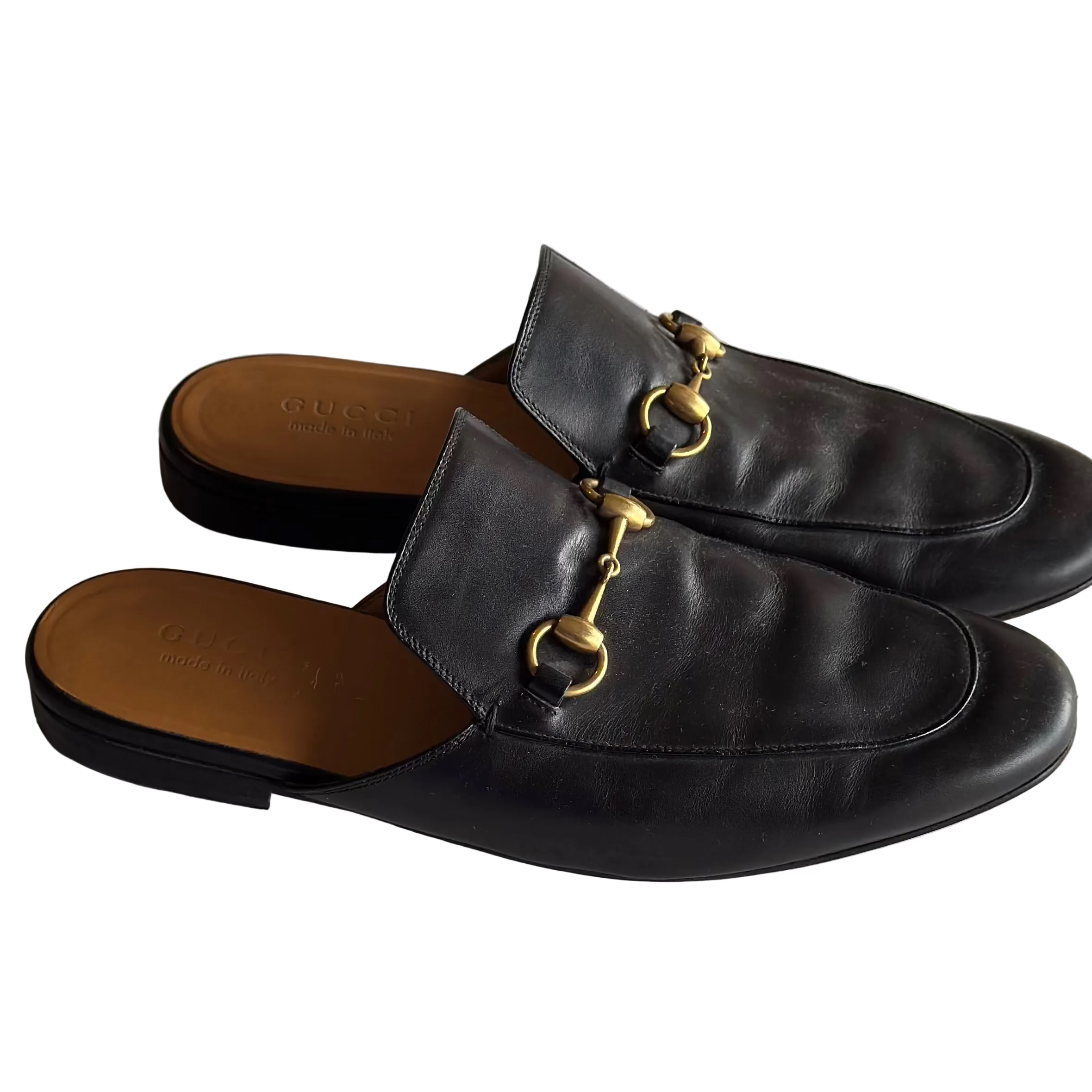 Mules Gucci negros