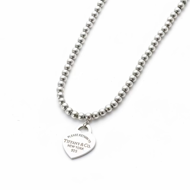 Collar Tiffany de corazón