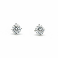 Aretes de diamantes