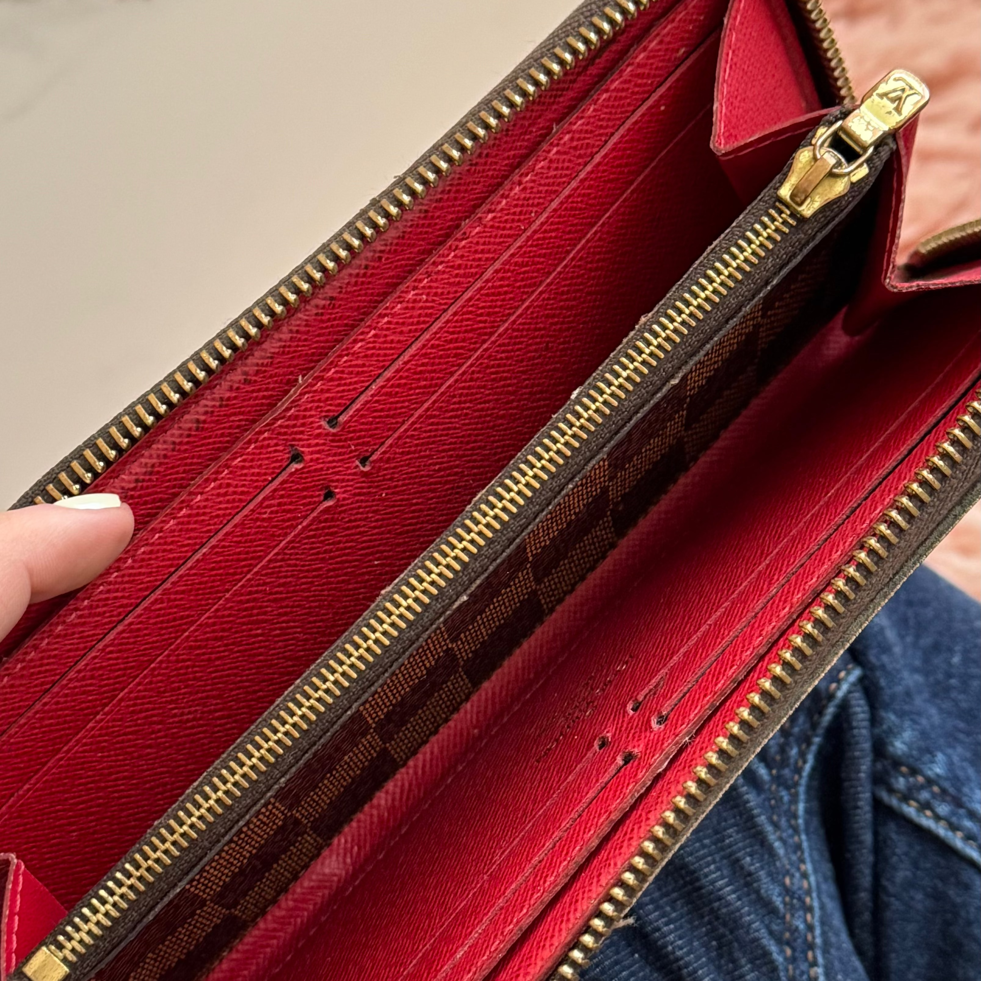 Cartera ebene cherry Louis Vuitton