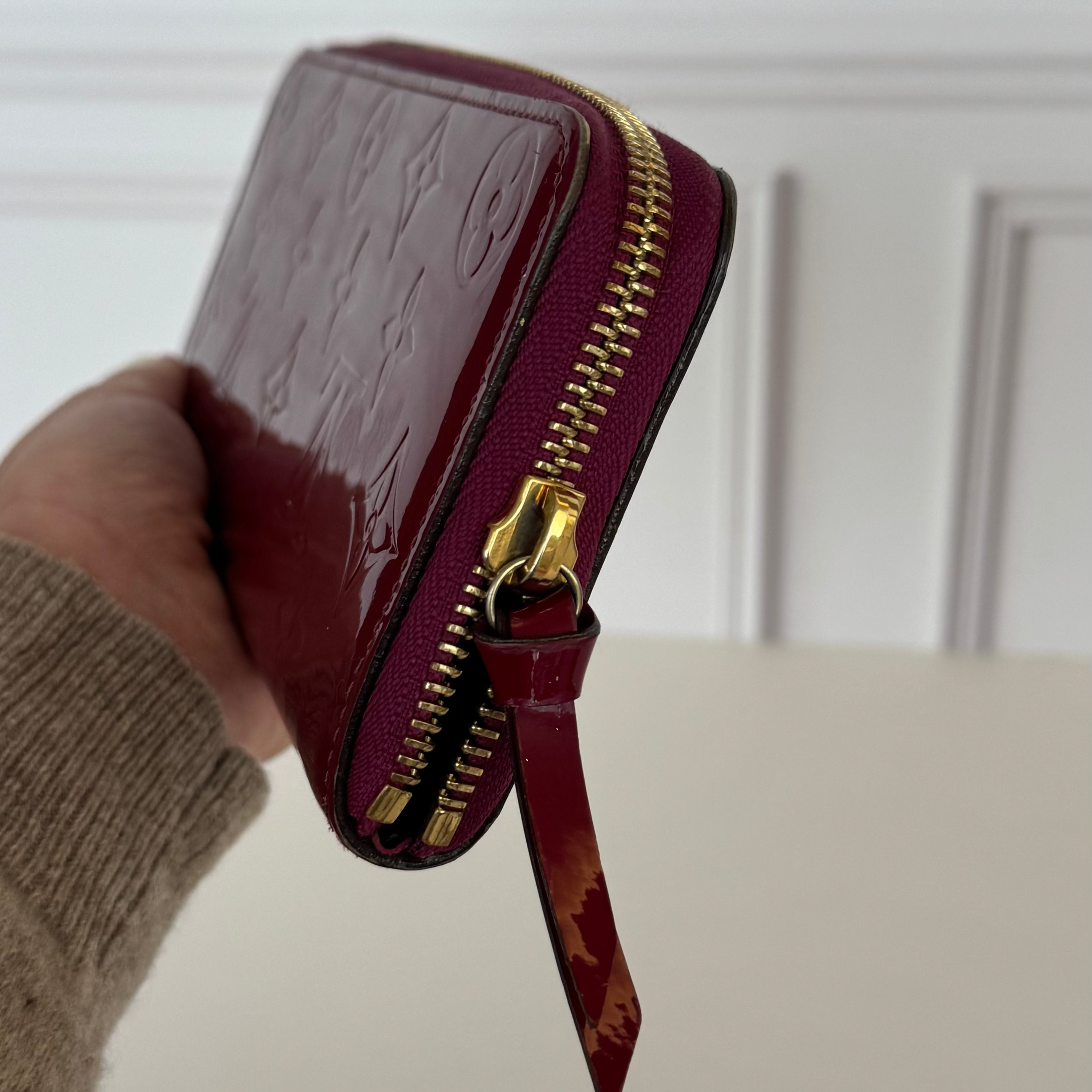 Cartera Louis Vuitton Burgundy