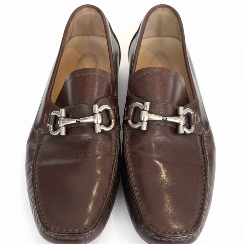 Mocasines Ferragamo cafés