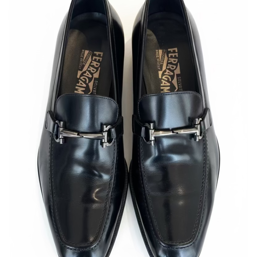 Mocasines negros Ferragamo